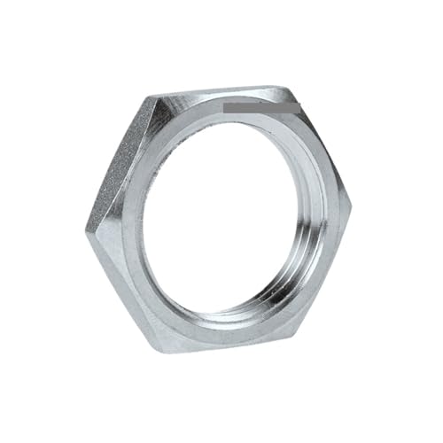 FNYUVNFAF 1PC 3/4" BSP Female Thread 304 Stainless Steel Hex Lock Nut Pipe Fitting FNYUVNFAF 1PC 3/4" BSP Female Thread 304 Stainless Steel Hex Lock Nut Pipe Fitting von FNYUVNFAF