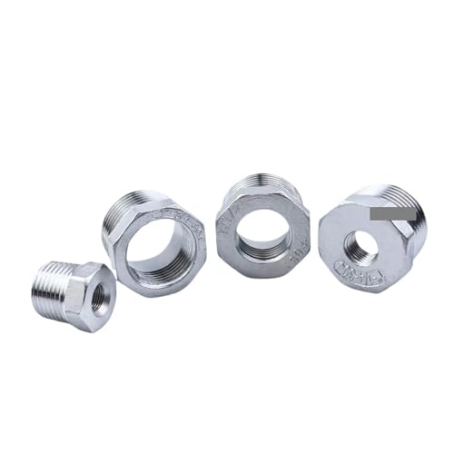 FNYUVNFAF 1pc DN10 to DN8 Bushing Pressure Reducer Bushing BSP Male to Female Hexagon Reducing SS304 Fitting FNYUVNFAF 1pc DN10 to DN8 Bushing Pressure Reducer Bushing BSP Male to Female Hexagon Reducing SS304 Fitting von FNYUVNFAF