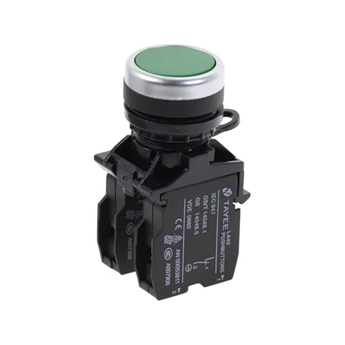 Green Self-reset Momentary Push Button Switch Type 1NO+1NC FNYUVNFAF Green Self-reset Momentary Push Button Switch Type 1NO+1NC FNYUVNFAF von FNYUVNFAF