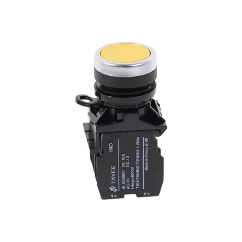 Yellow Self-reset Momentary Push Button Switch Type 1NO+1NC FNYUVNFAF Yellow Self-reset Momentary Push Button Switch Type 1NO+1NC FNYUVNFAF von FNYUVNFAF