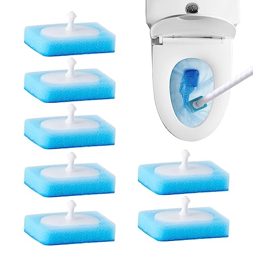 Badezimmer-Reinigungsbürste, WC-Reinigungsbürste – flexibel, platzsparend, WC-Bürsten mit Halter, Bodenfensterreinigungswerkzeuge Foccar von FOCCAR