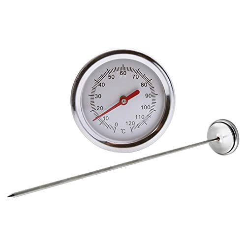 Garten-Bodenthermometer, Kompostthermometer, 50 cm, Bodentemperatursonde, Rasenthermometer, Außentemperatur-Thermometer für Gartenarbeit Lear-au von FOCCAR