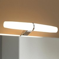 Focco LED-Spiegelleuchte 23x4,1 cm 4000 K weiß, 6 W, IP44, Chrom (EVA2LED) von FOCCO