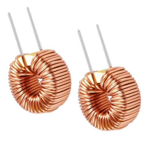 FOCMKEAS 2 Stück vertikale Toroid magnetische 100uh 15A Induktivitätsspule Toroid Core Induktor Kit Toroid Induktor für DIY Leiterplatten-Transformatoren FOCMKEAS 2 Stück vertikale Toroid magnetische 100uh 15A Induktivitätsspule Toroid Core Induktor Kit Toroid Induktor für DIY Leiterplatten-Transformatoren von FOCMKEAS