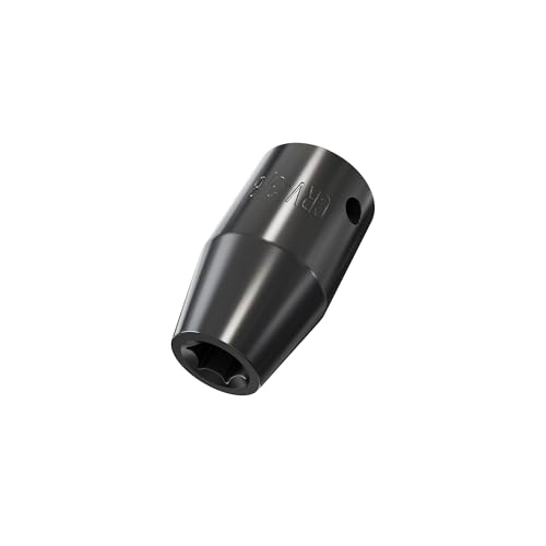 FOCMKEAS 3/8 Zoll Flachschlag-Stecknuss, 1/2-Zoll-Antrieb, 6-kant, Imperial SAE, wärmebehandelter CR-V-Stahl, kurze Stubby-Stecknüsse, schwarz phosphatiert, 3,8 cm Länge FOCMKEAS 3/8 Zoll Flachschlag-Stecknuss, 1/2-Zoll-Antrieb, 6-kant, Imperial SAE, wärmebehandelter CR-V-Stahl, kurze Stubby-Stecknüsse, schwarz phosphatiert, 3,8 cm Länge von FOCMKEAS