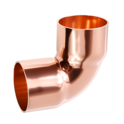 FOCMKEAS 90-Grad-Winkel-Kupferverschraubung, 38 mm Innendurchmesser, 90-Grad-Kupferanschluss für HVAC-Kühlgeräte, HVAC-Armaturen FOCMKEAS 90-Grad-Winkel-Kupferverschraubung, 38 mm Innendurchmesser, 90-Grad-Kupferanschluss für HVAC-Kühlgeräte, HVAC-Armaturen von FOCMKEAS