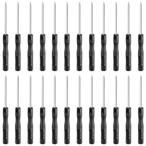 FOCMKEAS Y-förmige Schraubendreher, magnetisch, 2 x 2 mm, magnetische Spitze, Präzisionsbearbeiteter Elektriker-Schraubendreher für die Reparatur von Geräten, 84 mm lang, 24 Stück FOCMKEAS Y-förmige Schraubendreher, magnetisch, 2 x 2 mm, magnetische Spitze, Präzisionsbearbeiteter Elektriker-Schraubendreher für die Reparatur von Geräten, 84 mm lang, 24 Stück von FOCMKEAS