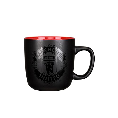 FOCO Offiziell lizenzierte Manchester United FC Fußball-Tasse, Keramik, Mattes Finish, 11 fl. Unzen FOCO Offiziell lizenzierte Manchester United FC Fußball-Tasse, Keramik, Mattes Finish, 11 fl. Unzen von FOCO