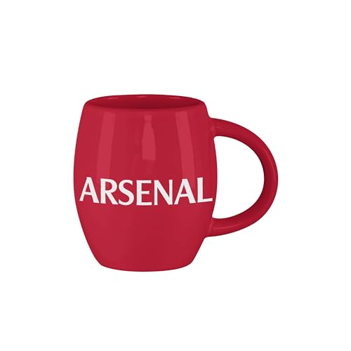FOCO offiziell lizenzierte Tee-/Kaffeetasse mit Fußball-Nationalmannschaften, groß, aus Keramik (Arsenal FC) von FOCO