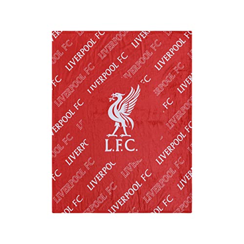 Liverpool FC EPL Supreme Slumber Plush Throw Blanket von FOCO