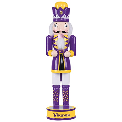 FOCO Minnesota Vikings NFL Nussknacker Holzfigur 35cm FOCO Minnesota Vikings NFL Nussknacker Holzfigur 35cm von FOCO