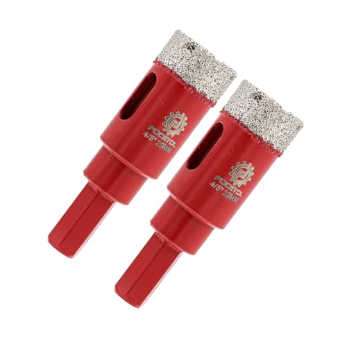 FOCSTOL Diamant Fliesenbohrer 20mm - 2 Stück Diamant Lochsäge mit Sechskantschaft für Porzellan Keramik Fliesen Marmor Granit FOCSTOL Diamant Fliesenbohrer 20mm - 2 Stück Diamant Lochsäge mit Sechskantschaft für Porzellan Keramik Fliesen Marmor Granit von FOCSTOL