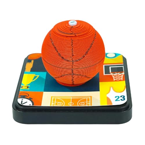3D Kalender, 3D-Papierschnitzerei-Basketball-Tischkalender 2026 von FOELANNE