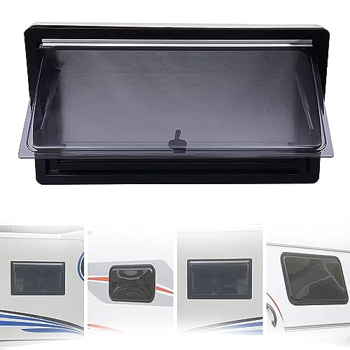 Autofenster, Lüftungsfenster for Wohnmobile, 70 Grad ausschiebbare Luke mit Sonnenschutz und Bildschirmen, mehrere Größen(1100mm*450mm) von FOELANNE