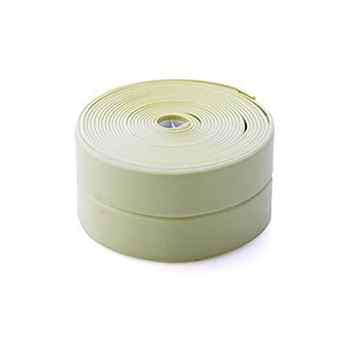 Badezimmerversiegelung Klebeband selbst klebt, Selbstklebende Dichtungsstreifen for Küche, Bad, Toilette, mehrfarbig(Green) von FOELANNE