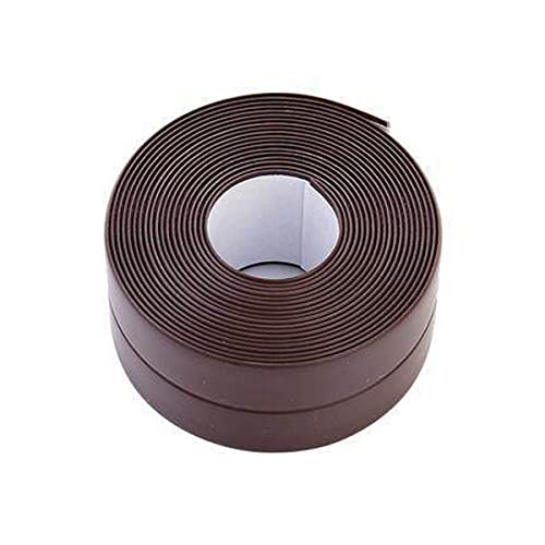 Badezimmerversiegelung Klebeband selbst klebt, Selbstklebendes, wasserdichtes Dichtungsband, mehrfarbig(Brown) von FOELANNE