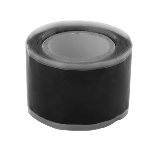 Badezimmerversiegelung Klebeband selbst klebt, Selbstverschmelzendes Klempnerband aus Silikon, mehrfarbig, mehrere Größen(Black,1.5M-25MM) von FOELANNE