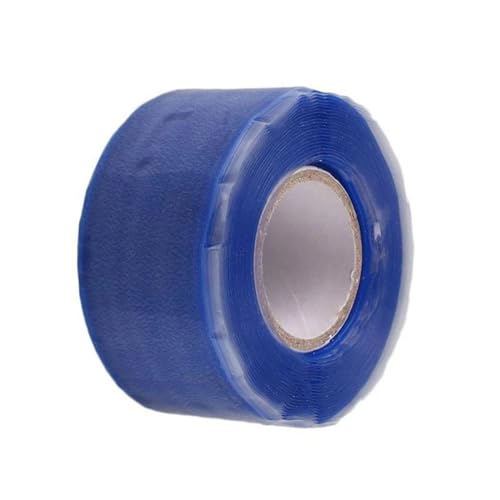 Badezimmerversiegelung Klebeband selbst klebt, Silikon-Rohrreparaturband, wasserdicht, Leckreparatur, mehrfarbig, mehrere Größen(Blue,3METERS-2.5CM) von FOELANNE