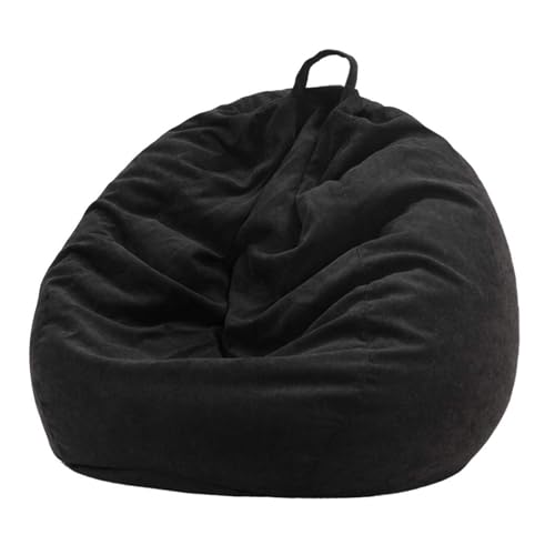 Beutel Stühle, (Ohne Füllmaterial) for Teenager und Erwachsene, waschbarer, weicher Premium-Cord, Plüschspielzeug, Sitzsackbezug(4,100 * 120cm) von FOELANNE