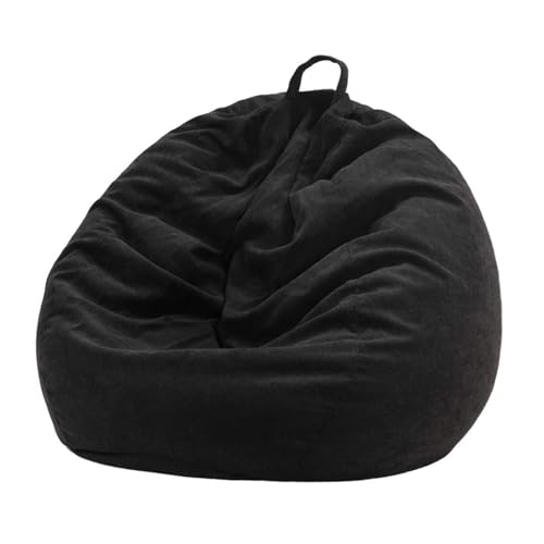 Beutel Stühle, Aufbewahrungs-Plüschtier, nur Bezug, ohne Füllung, for Teenager, Erwachsene, Lazy Sofa, Sitzsack, Stofftier(1,70 * 80cm) von FOELANNE