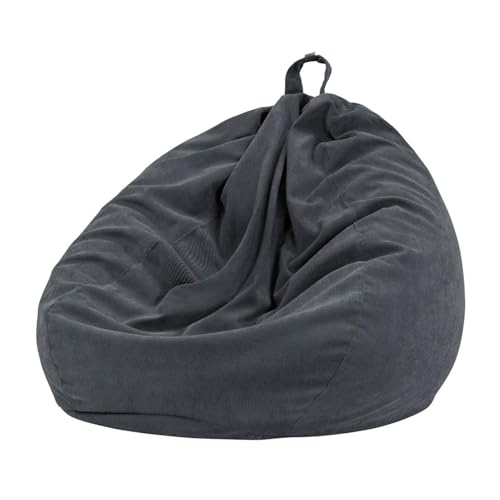 Beutel Stühle, Aufbewahrungs-Plüschtier, nur Bezug, ohne Füllung, for Teenager, Erwachsene, Lazy Sofa, Sitzsack, Stofftier(10,85 * 110cm) von FOELANNE