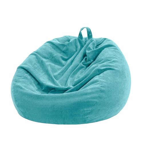 Beutel Stühle, Aufbewahrungs-Plüschtier, nur Bezug, ohne Füllung, for Teenager, Erwachsene, Lazy Sofa, Sitzsack, Stofftier(2,70 * 80cm) von FOELANNE