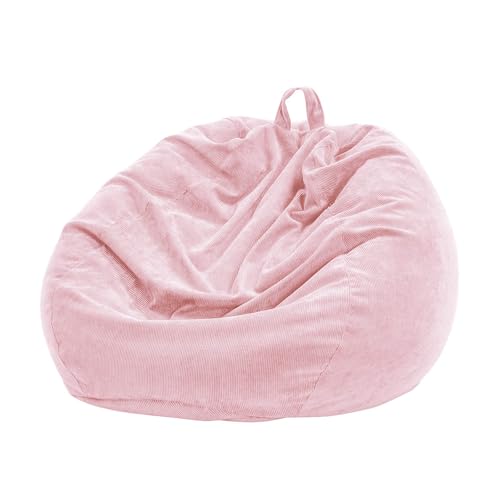 Beutel Stühle, Aufbewahrungs-Plüschtier, nur Bezug, ohne Füllung, for Teenager, Erwachsene, Lazy Sofa, Sitzsack, Stofftier(9,70 * 80cm) von FOELANNE