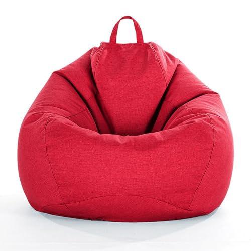 Beutel Stühle, Bezug (ohne Füllmaterial) for Teenager und Erwachsene, Aufbewahrungshülle for Plüschtiere, waschbar, weich, Premium(3,80 * 90cm) von FOELANNE