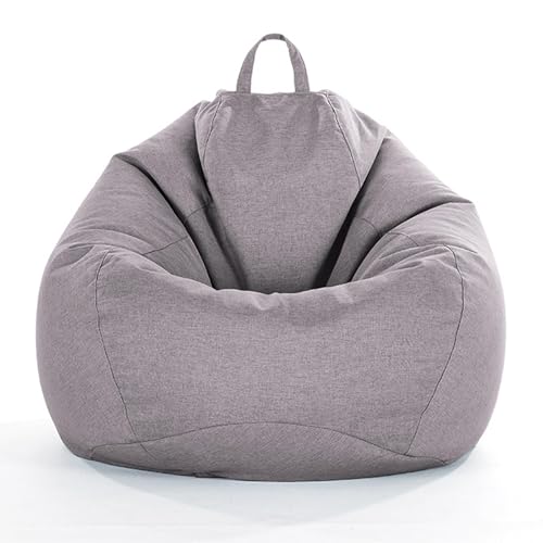 Beutel Stühle, Bezug (ohne Füllmaterial) for Teenager und Erwachsene, Aufbewahrungshülle for Plüschtiere, waschbar, weich, Premium(7,70 * 80cm) von FOELANNE
