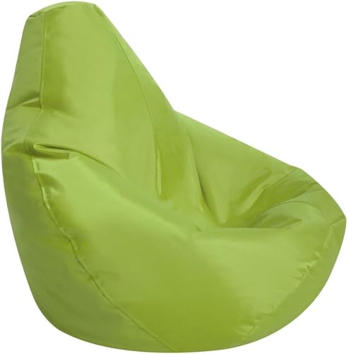 Beutel Stühle, Bezug for Lazy Sofas (ohne Füllmaterial), Aufbewahrung for Kuscheltiere, Haustiere, Hunde/Katzen, Lazy Beds, waschbarer Bezug aus Oxford-Stoff for Liegesitze(Green,Medium) von FOELANNE