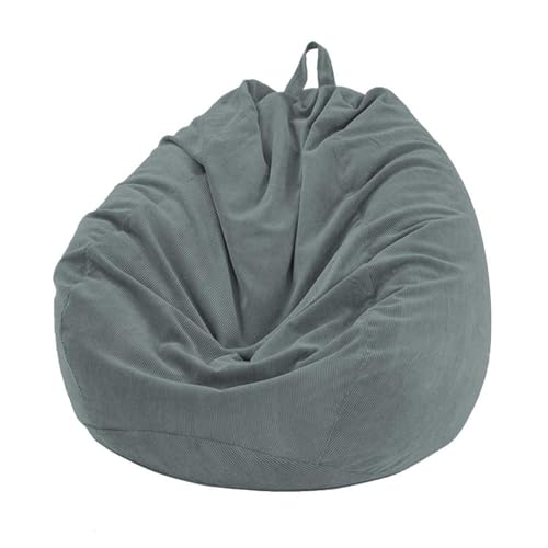 Beutel Stühle, Sofa ohne Füllstoff, weich, abnehmbar, Cord, Lazy Lounger, Sitzpouf, Puffcouch for Erwachsene und Jugendliche(1,85 * 110cm) von FOELANNE