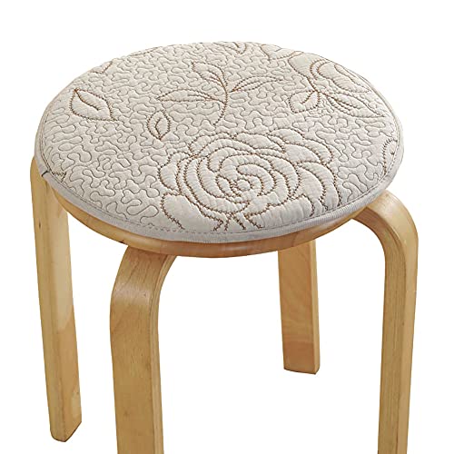 Die Stühle des Essensstücks, Runde Stuhl- und Hockerauflage for Haus und Garten, Mehrfarbig, mehrere Größen(C,Diameter:34cm(13inch)) von FOELANNE