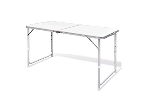 EIN ausklappbarer Camping-Tisch, 120x60cm Campingtisch mit Metallrahmen und Tragegriff for Grillküchen, Gärten, Camping und Picknicks EIN ausklappbarer Camping-Tisch, 120x60cm Campingtisch mit Metallrahmen und Tragegriff for Grillküchen, Gärten, Camping und Picknicks von FOELANNE
