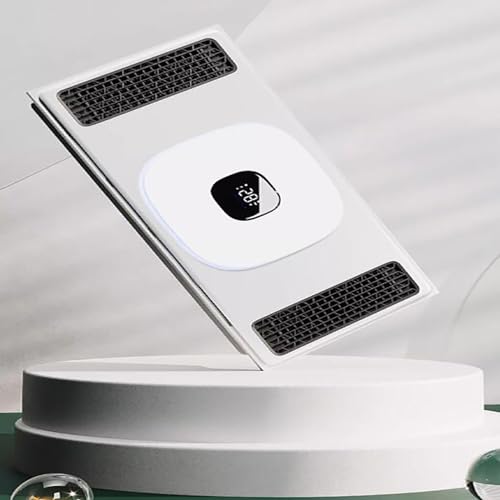 FOELANNE Badezimmer zum Ventilator, Badezimmer-Abluftventilator mit Heizung, Haartrockner, LED-Licht, Display, Fernbedienung, 3100 W, 300 x 600 x 120 mm von FOELANNE