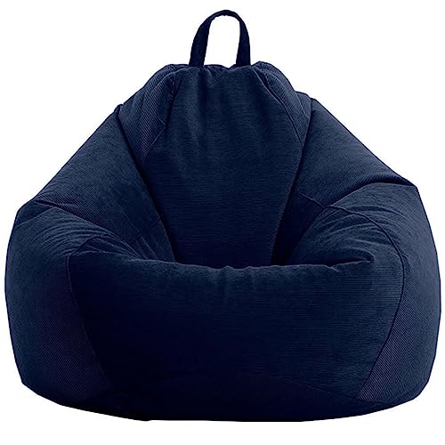 FOELANNE Beutel Stühle, (Ohne Füllmaterial) Übergroßer weicher Sofabezug for Erwachsene(2,70cm x 80cm) von FOELANNE