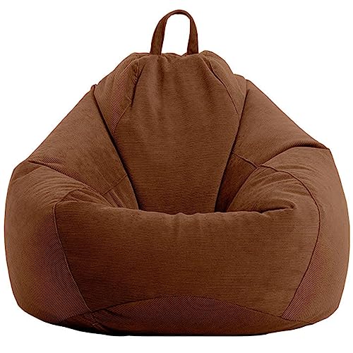 FOELANNE Beutel Stühle, (Ohne Füllmaterial) Übergroßer weicher Sofabezug for Erwachsene(4,90cmx110cm) von FOELANNE