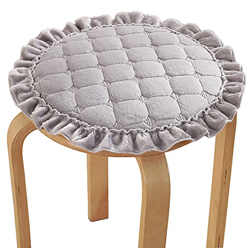 FOELANNE Die Stühle des Essensstücks, Stuhl- und Hockerkissen, Mehrfarbig, mehrere Größen(Grey,50x50x2.5cm(20x20x1inch)) von FOELANNE