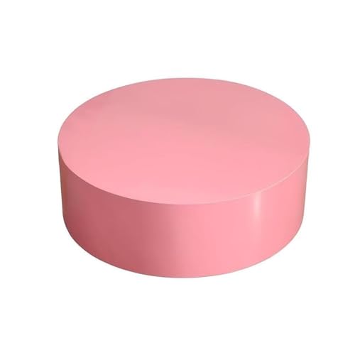 FOELANNE Runder Sockel, zylinderförmig, für Bekleidungsgeschäft, Plattform für Schaufensterpuppe, Braut-Erhöhungen, Plattformregal für Hochzeitsgeschäft, Bühne (Rosa, 50 x 30 cm) von FOELANNE