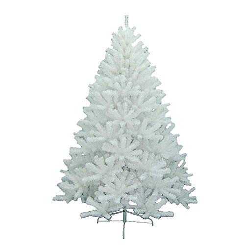 FOELANNE künstlicher Weihnachtsbaum, Künstlicher 6,8 Fuß PVC-Verschlüsselungs-Innendekorations-Weihnachtsbaum mit hochwertiger Fichten-Klapp-Weihnachtskiefer(240cm(7.8Ft)) von FOELANNE