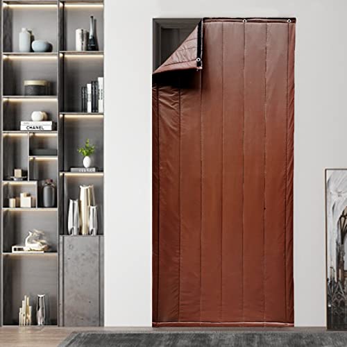 Fensterisolierung, Wärmeisolierter, schalldichter, wasserdichter, winddichter Sichtschutzvorhang for die Türöffnung in mehreren Größen(W150cm*H210cm/59 * 82.7in) von FOELANNE
