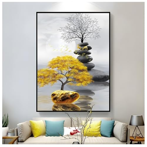 Wandverwandte versteckte Stromzählerbox, Verteilerkasten Dekorative Malerei, Stromzählerkasten Dekoration Verstecken Gemälde Abdeckung Stromkasten, for Wohnzimmer(C,70x60 cm/27.6x23.6 in) von FOELANNE