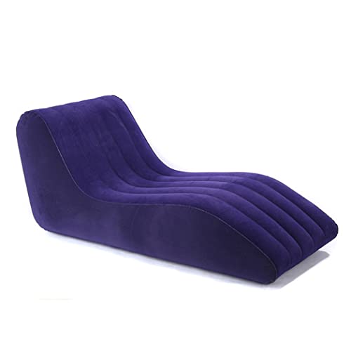 aufgeblasene Matratze, Aufblasbares Liegesofa Mehrfarbig(Blue) von FOELANNE