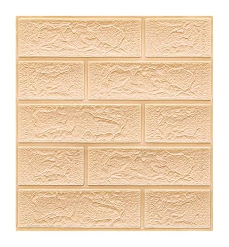 selbst klebrige Wandfliesen, 3D-Wandpaneele, selbstklebend, mehrfarbig, 10er- oder 20er-Pack(Unique Colour,20pcs) von FOELANNE