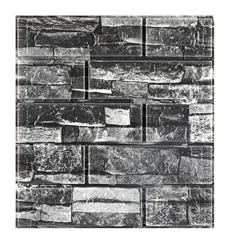 selbst klebrige Wandfliesen, Selbstklebende 3D-Wandpaneele, PE-Schaum, mehrfarbig, 35 x 38 cm, 10/20 Stück(D,20pcs) von FOELANNE