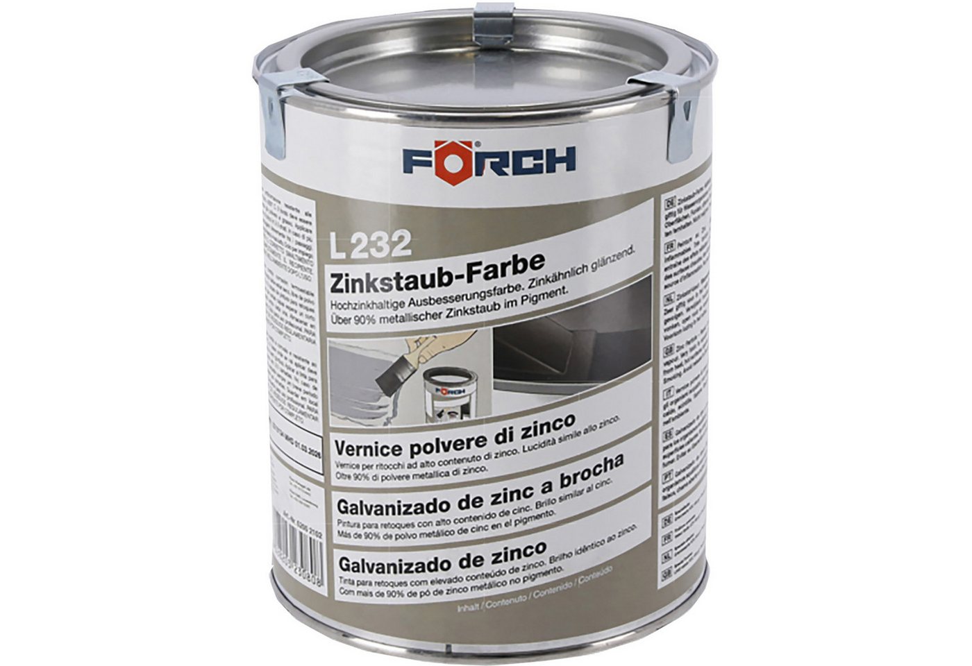FÖRCH Metallschutzlack ZINKSTAUB-FARBE L232 - 1 LTR FÖRCH Metallschutzlack ZINKSTAUB-FARBE L232 - 1 LTR von FÖRCH