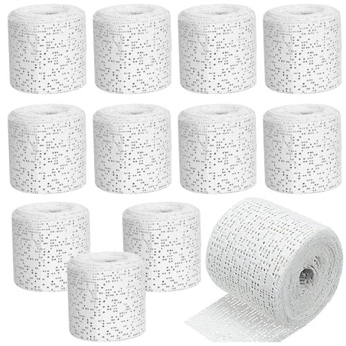 FOGARI Gipsbinden Set 12er Set, Gipsbinden Babybauch 5 cm x 270 cm, Gipsbinden für Gipsabdruck Babybauch, Gips Abdruck Binden, zum Basteln und Modellieren, Schnelltrocknend FOGARI Gipsbinden Set 12er Set, Gipsbinden Babybauch 5 cm x 270 cm, Gipsbinden für Gipsabdruck Babybauch, Gips Abdruck Binden, zum Basteln und Modellieren, Schnelltrocknend von FOGARI