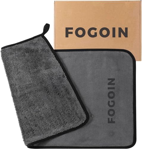 FOGOIN Shiny Bath Trockentuch, Fast Dry Mikrofasertücher 40cm x 60cm, Mikrofasertücher Auto, Super Saugfähig, Super Sauber, Geeignet für Bad, Wohnzimmer, Auto von FOGOIN