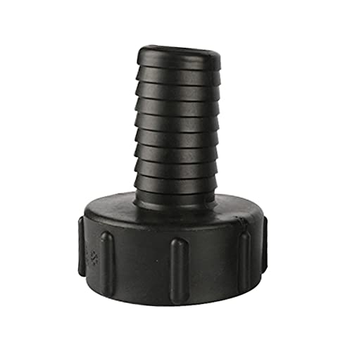 FOGWOWO Tankschlauchadapter IBC-Tankadapter 60 mm Grobgewinde Import auf 1.25"(32mm) Gartenschlauch Wasserhahn Adapter Ventil Rohrverbinder Armaturen Werkzeuge von FOGWOWO