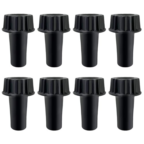 FOJOO Standard-Lampenschalter-Ersatz, Lampen-Drehknopf, Ein-/Aus-Schalter-Ersatz, E26-Sockelknopf, einfache Installation, langlebige Lampenschalterknöpfe (20 mm), 8 Stück von FOJOO