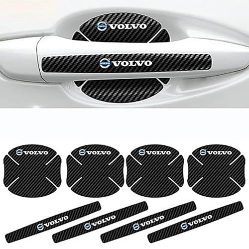 8 Stück Auto Außentürgriff Verkleidung, für Volvo S60 S90 V40 V90 XC60 XC90 V60 Außentürgriff Paint Protection Films von FOKAI